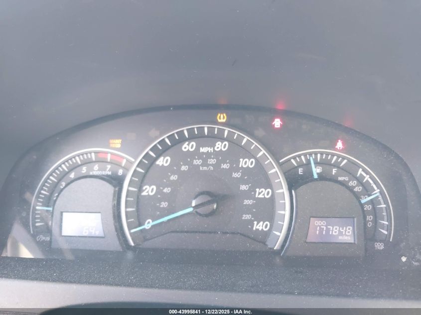 2012 Toyota Camry Le VIN: 4T1BF1FK9CU564907 Lot: 43995841