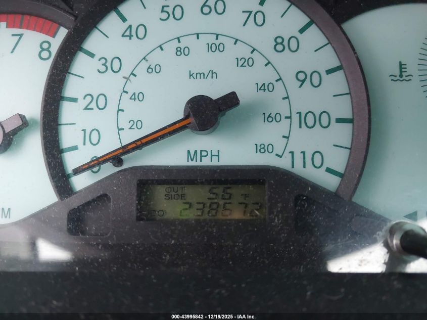 2003 Toyota Corolla Le VIN: JTDBR32E030034064 Lot: 43995842