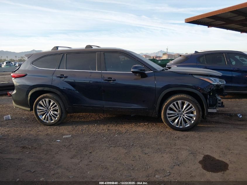 2023 Toyota Highlander Platinum VIN: 5TDKDRAH0PS042519 Lot: 43995848