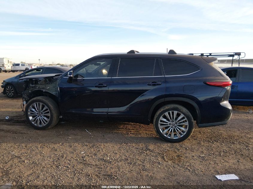 2023 Toyota Highlander Platinum VIN: 5TDKDRAH0PS042519 Lot: 43995848