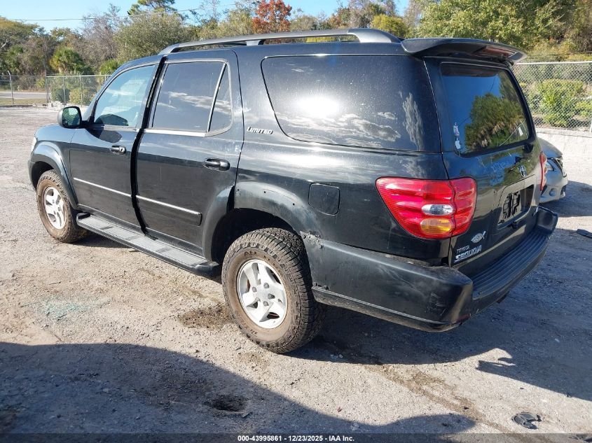 2002 Toyota Sequoia Limited V8