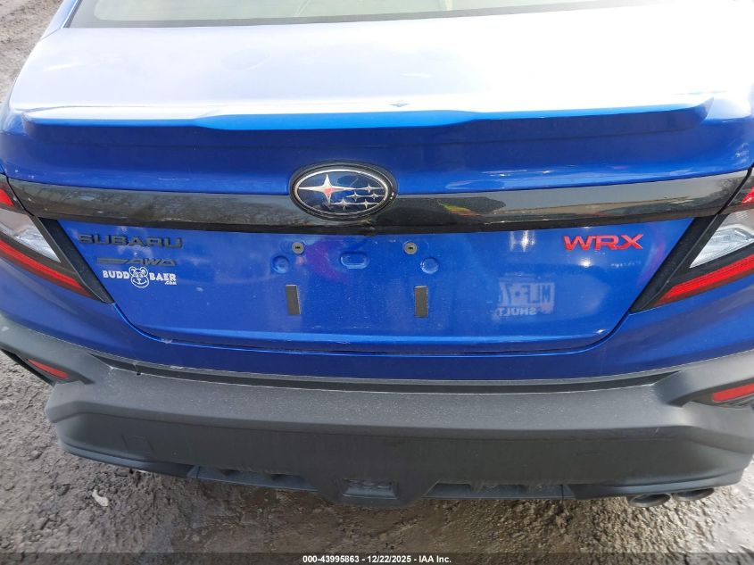 2025 Subaru Wrx Premium VIN: JF1VBAH6XS9806205 Lot: 43995863
