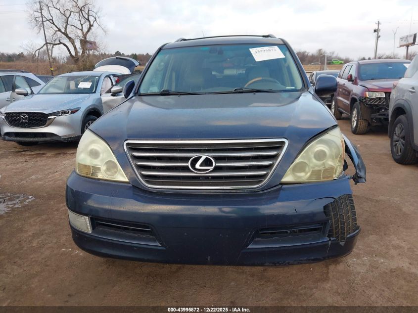 2005 Lexus Gx 470 VIN: JTJBT20X250075439 Lot: 43995872