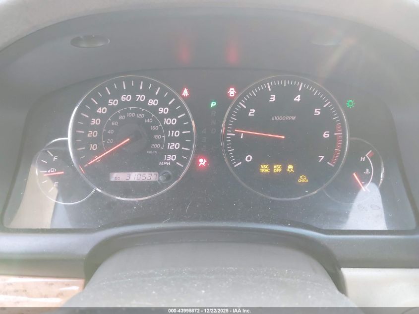 2005 Lexus Gx 470 VIN: JTJBT20X250075439 Lot: 43995872