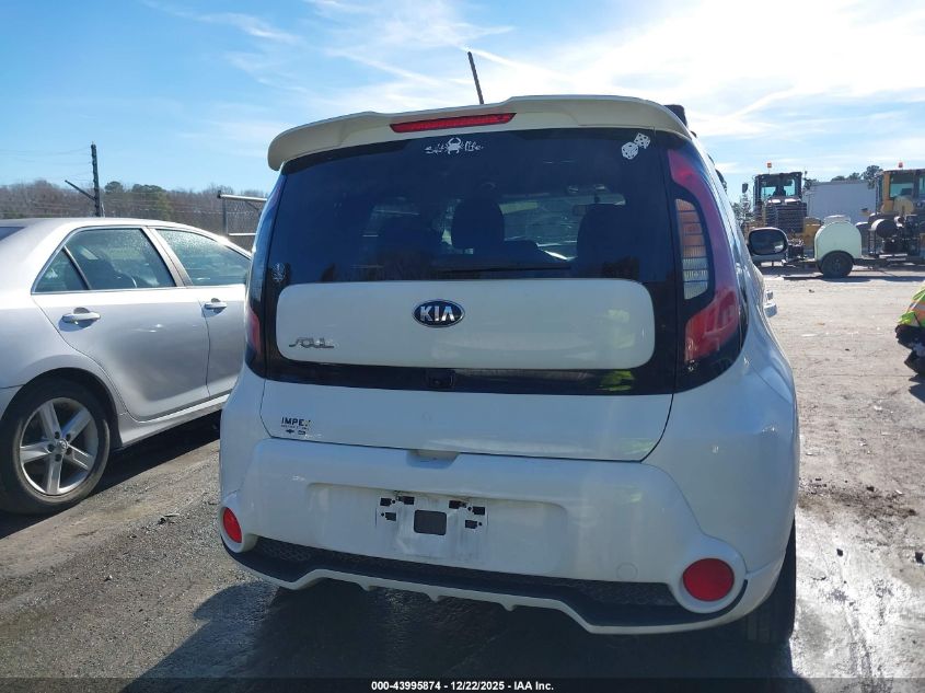 2016 Kia Soul + VIN: KNDJP3A53G7408179 Lot: 43995874