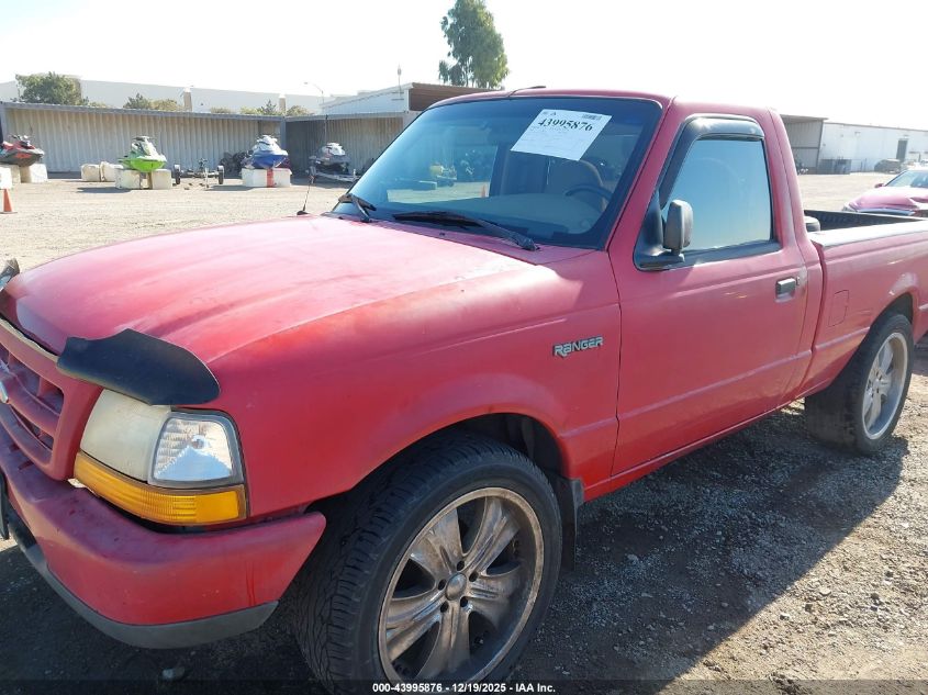 2000 Ford Ranger Xl/Xlt VIN: 1FTYR10V3YPA61694 Lot: 43995876