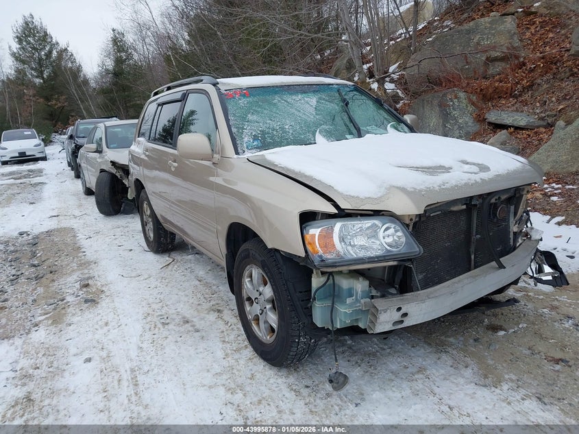 JTEEP21A140006332 2004 Toyota Highlander V6 auction photo 1