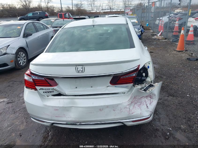 2017 Honda Accord Hybrid Ex-L VIN: JHMCR6F51HC005404 Lot: 43995881