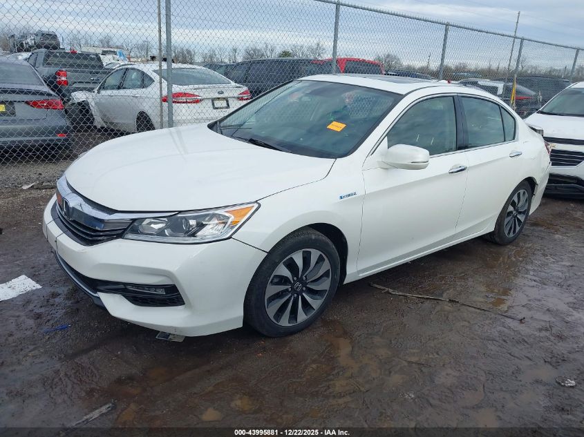 2017 Honda Accord Hybrid Ex-L VIN: JHMCR6F51HC005404 Lot: 43995881