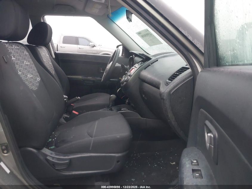 2011 Kia Soul + VIN: KNDJT2A20B7214083 Lot: 43995898