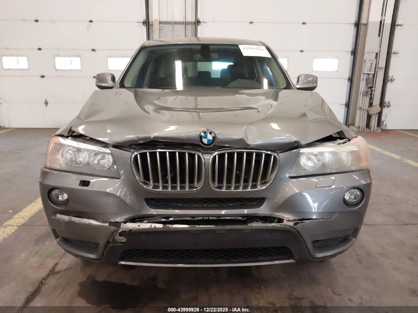2011 BMW X3 xDrive28I VIN: 5UXWX5C50BL703687 Lot: 43995926