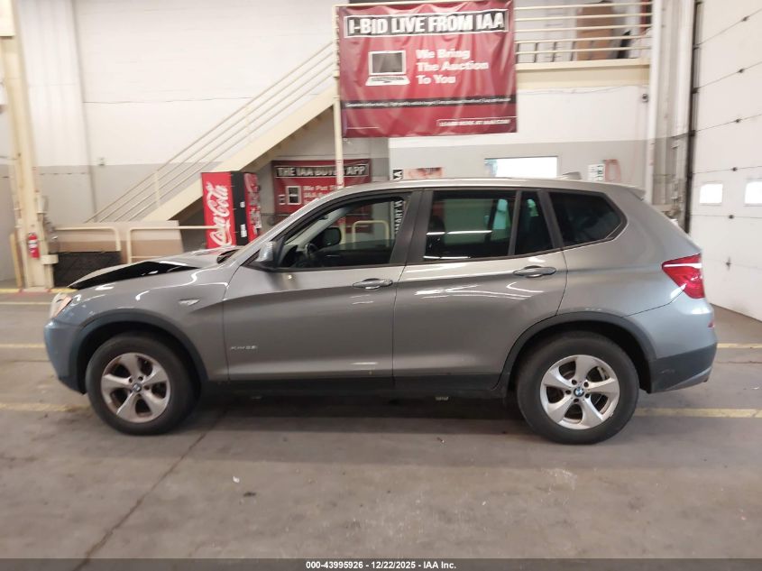2011 BMW X3 xDrive28I VIN: 5UXWX5C50BL703687 Lot: 43995926