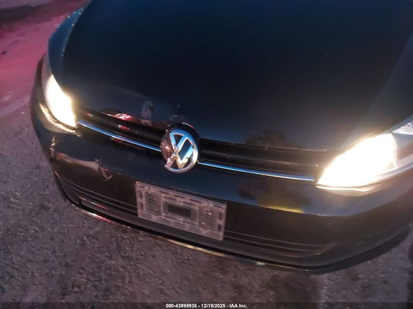 2017 Volkswagen Golf Tsi S 4-Door/Tsi Se 4-Door/Tsi Sel 4-Door/Tsi Wolfsburg Edition 4-Door VIN: 3VW217AU3HM045004 Lot: 43995935