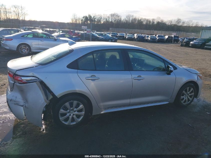 2021 Toyota Corolla Le VIN: 5YFEPMAE0MP159227 Lot: 43995943