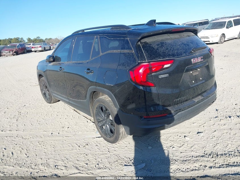 Vin: 3gkalmev6ml326647, lot: 44491705, gmc terrain fwd sle 20213
