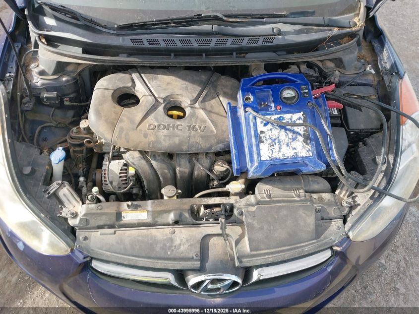 2012 Hyundai Elantra Limited VIN: 5NPDH4AE6CH144591 Lot: 43995996