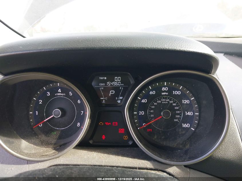 2012 Hyundai Elantra Limited VIN: 5NPDH4AE6CH144591 Lot: 43995996