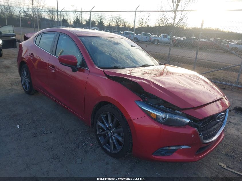 2018 Mazda Mazda3 Grand Touring VIN: 3MZBN1W38JM207510 Lot: 43996033