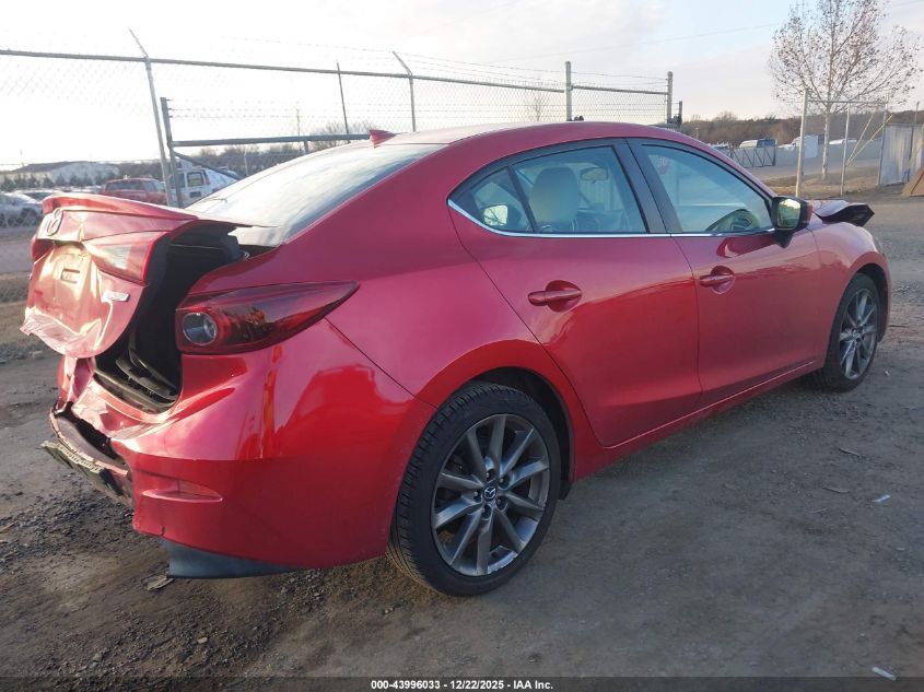 2018 Mazda Mazda3 Grand Touring VIN: 3MZBN1W38JM207510 Lot: 43996033