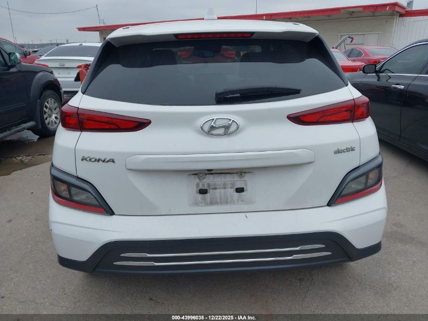 2023 Hyundai Kona Electric Se VIN: KM8K23AG6PU176629 Lot: 43996038