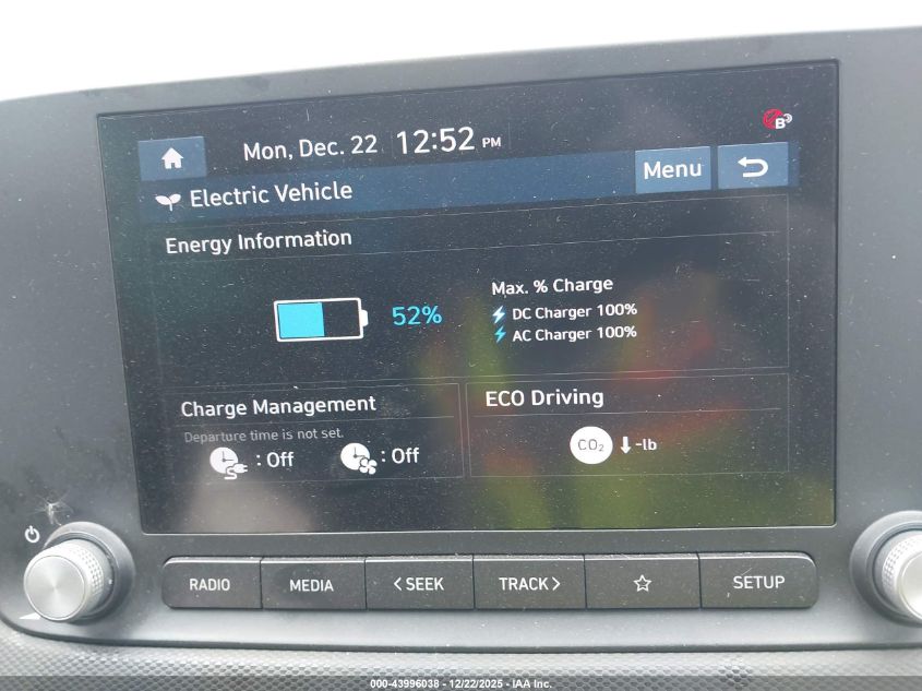 2023 Hyundai Kona Electric Se VIN: KM8K23AG6PU176629 Lot: 43996038