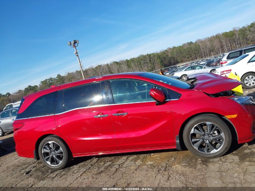 2023 Honda Odyssey Elite VIN: 5FNRL6H98PB015474 Lot: 43996040