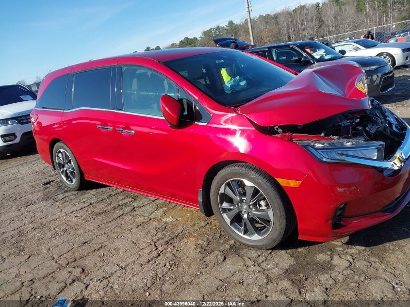 2023 Honda Odyssey Elite VIN: 5FNRL6H98PB015474 Lot: 43996040