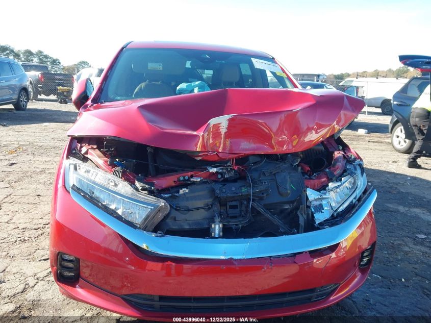 2023 Honda Odyssey Elite VIN: 5FNRL6H98PB015474 Lot: 43996040