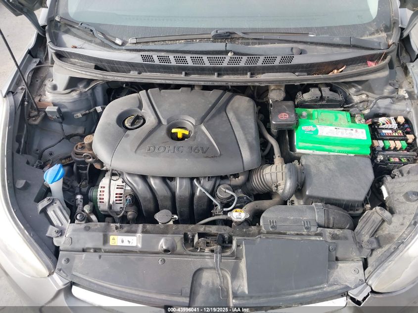 2014 Hyundai Elantra Se VIN: 5NPDH4AE9EH500454 Lot: 43996041