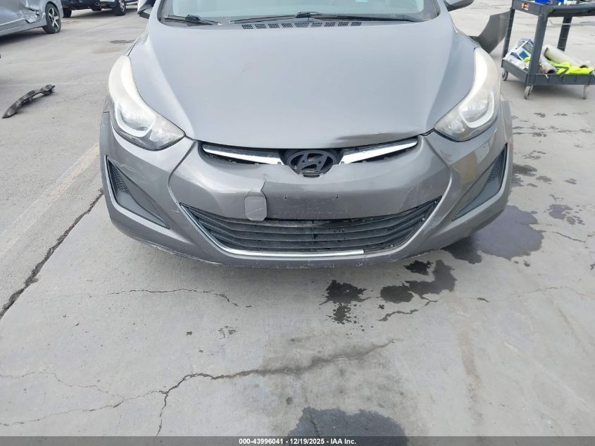 2014 Hyundai Elantra Se VIN: 5NPDH4AE9EH500454 Lot: 43996041