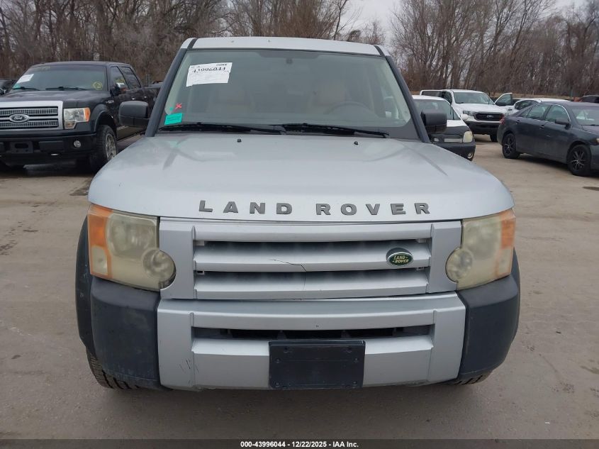 2006 Land Rover Lr3 V8 Se VIN: SALAE25476A396923 Lot: 43996044
