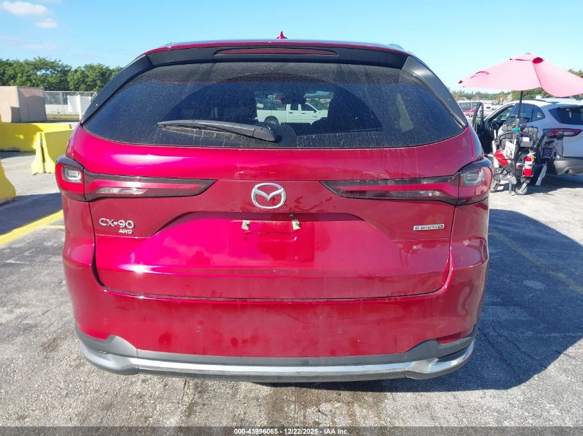 2024 Mazda Cx-90 3.3 Turbo Premium VIN: JM3KKDHDXR1162055 Lot: 43996065