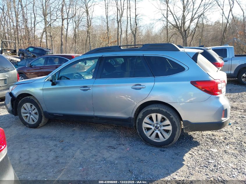 2015 Subaru Outback 2.5I Premium VIN: 4S4BSBDC0F3251073 Lot: 43996069