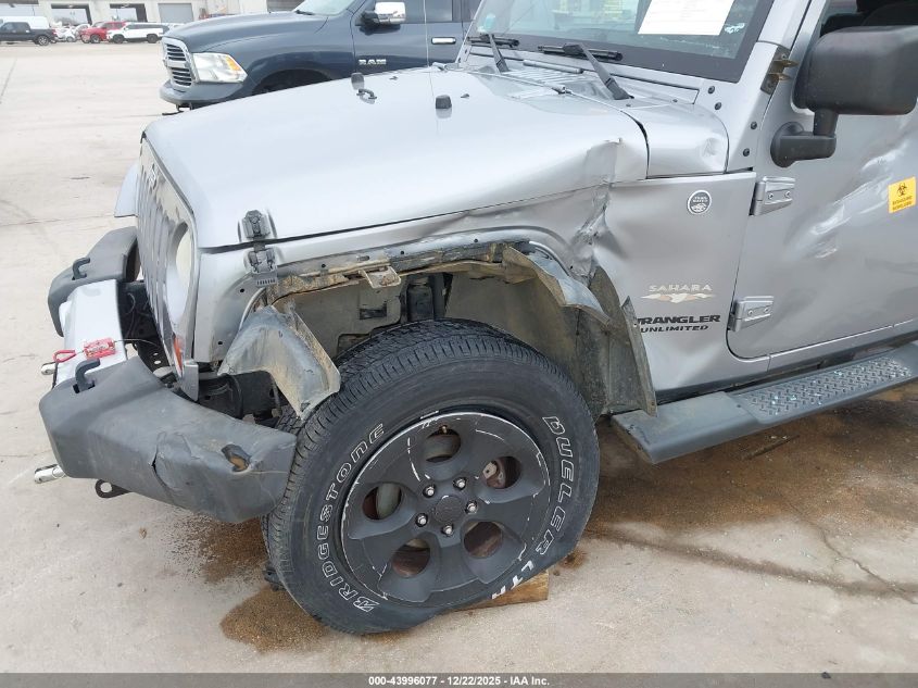 2013 Jeep Wrangler Unlimited Sahara VIN: 1C4HJWEG4DL557457 Lot: 43996077