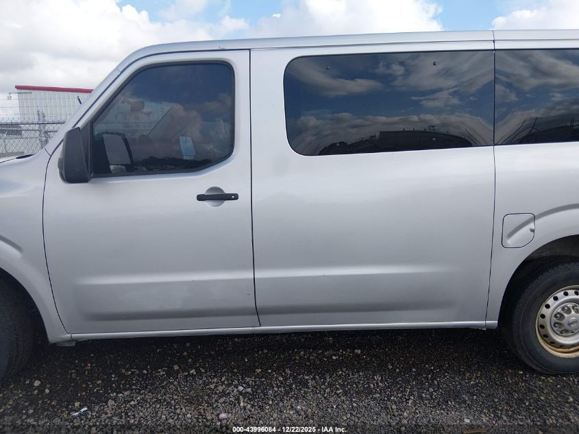 2017 Nissan Nv Passenger Nv3500 Hd S V6 VIN: 5BZBF0AA9HN852568 Lot: 43996084