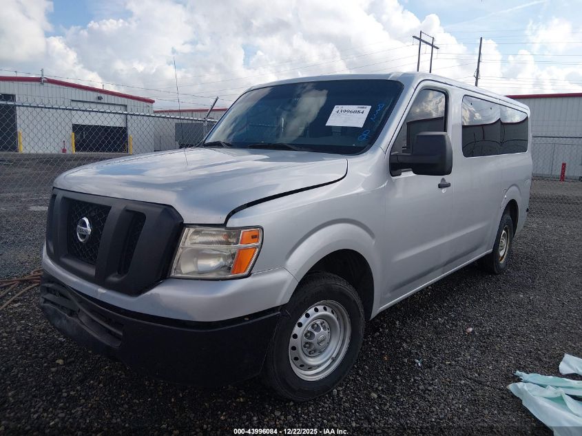 2017 Nissan Nv Passenger Nv3500 Hd S V6 VIN: 5BZBF0AA9HN852568 Lot: 43996084