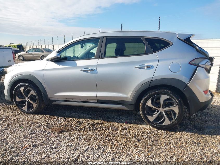 2017 Hyundai Tucson Limited VIN: KM8J33A27HU339495 Lot: 43996093