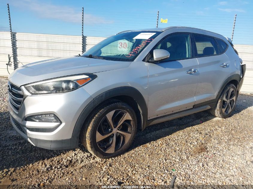 2017 Hyundai Tucson Limited VIN: KM8J33A27HU339495 Lot: 43996093