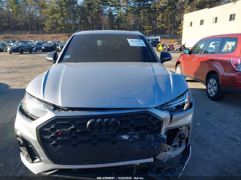 2022 Audi Sq5 Premium Plus Tfsi Quattro Tiptronic VIN: WA1B4AFY4N2037526 Lot: 43996097
