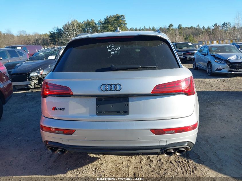 2022 Audi Sq5 Premium Plus Tfsi Quattro Tiptronic VIN: WA1B4AFY4N2037526 Lot: 43996097