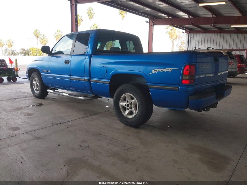 1998 Dodge Ram 1500 St VIN: 1B7HC13Z5WJ158492 Lot: 43996102