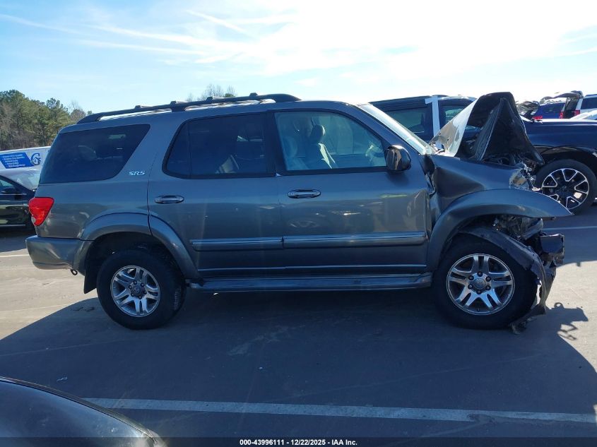 2007 Toyota Sequoia Sr5 V8 VIN: 5TDZT34A57S298796 Lot: 43996111