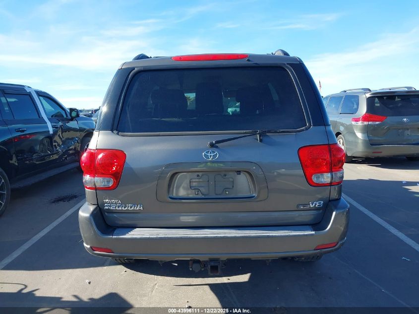 2007 Toyota Sequoia Sr5 V8 VIN: 5TDZT34A57S298796 Lot: 43996111