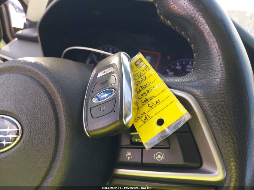 2022 Subaru Legacy Limited VIN: 4S3BWAN62N3027927 Lot: 43996131