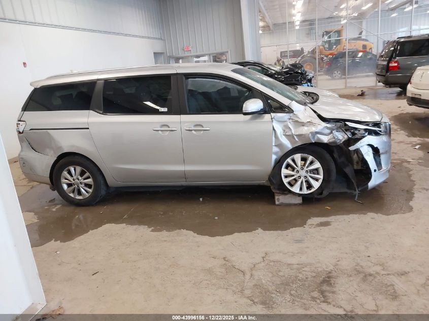 2016 Kia Sedona Lx VIN: KNDMB5C17G6119006 Lot: 43996156