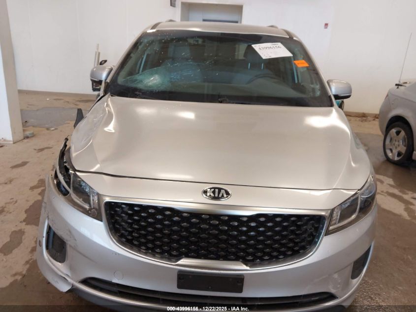 2016 Kia Sedona Lx VIN: KNDMB5C17G6119006 Lot: 43996156