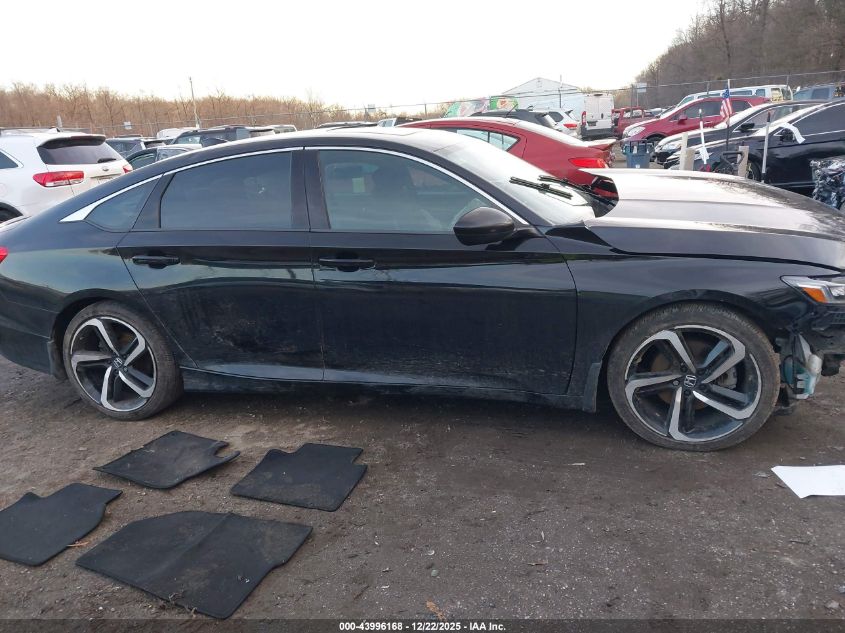 2019 Honda Accord Sport 2.0T VIN: 1HGCV2F37KA002709 Lot: 43996168