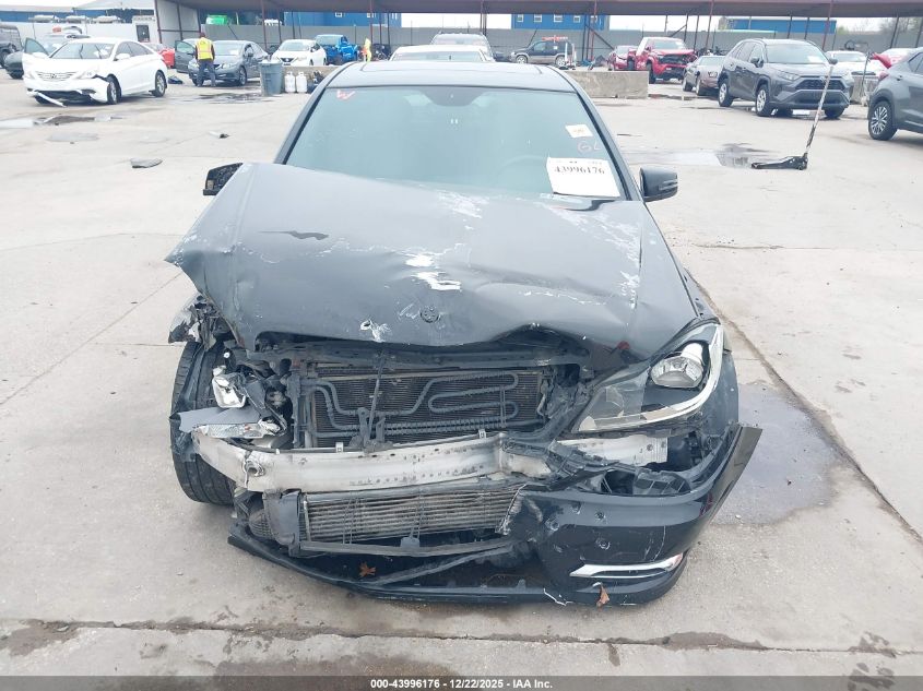 2012 Mercedes-Benz C 250 Sport VIN: WDDGF4HB9CR215084 Lot: 43996176