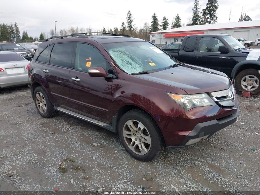 2009 Acura Mdx VIN: 2HNYD28299H532956 Lot: 43996180