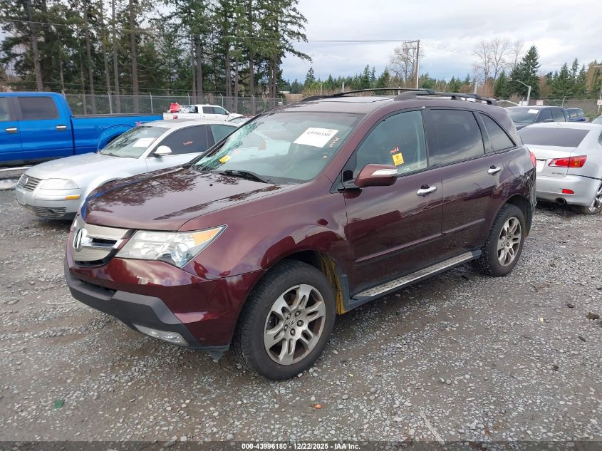2009 Acura Mdx VIN: 2HNYD28299H532956 Lot: 43996180